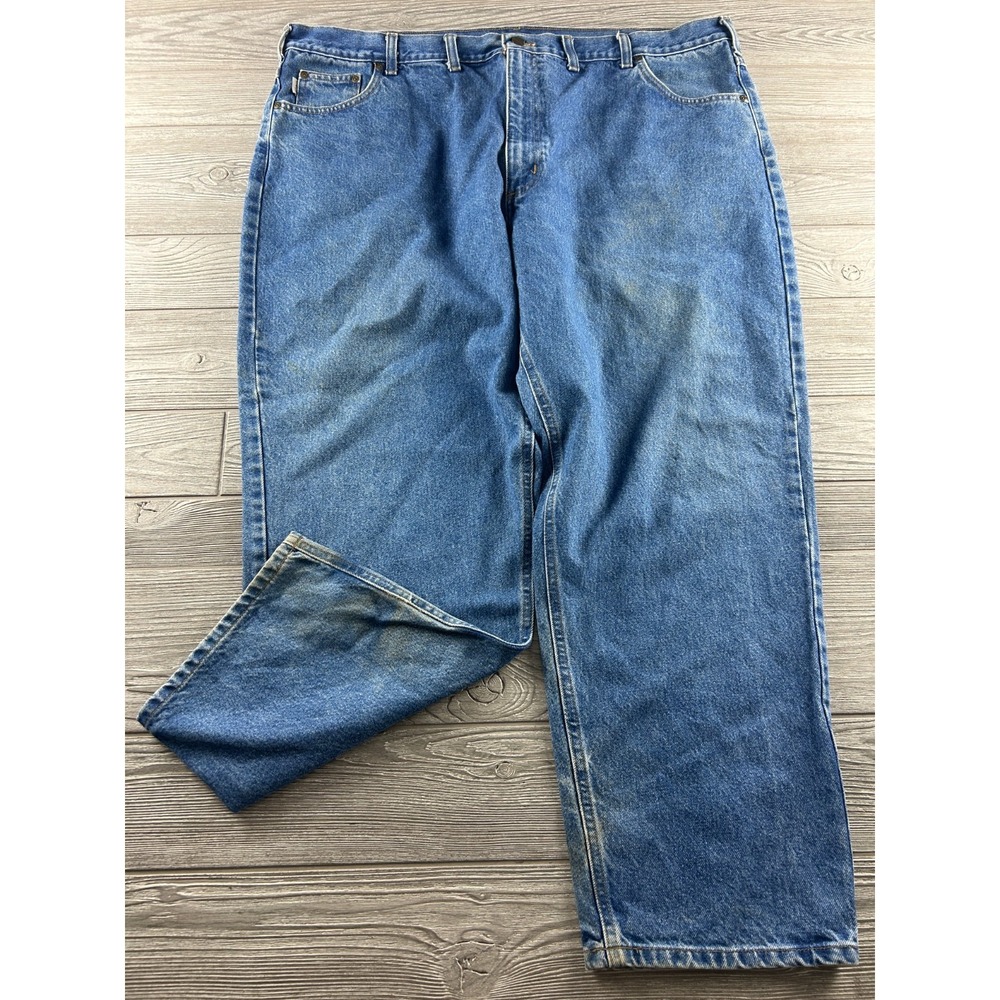 Carhartt Jeans B17 DST Denim Relaxed Fit Work Utility Mens 48x30 (47x31) Outdoor